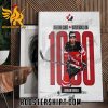 Quality Congratulations Jordan Eberle Set To Play In His 1000th Game Hockey Canada Poster Canvas