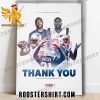 Quality Congratulations On An Incredible Career Malcolm Butler Thank You 2x Super Bowl Champion XLIX LI Poster Canvas