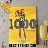 Quality Congratulations To Gabbie Marshall 1000 Career Points Poster Canvas