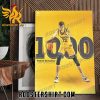 Quality Congratulations To Patrick McCaffery 1000 Career Points Poster Canvas