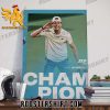 Quality Hugo Humbert ATP 500 2024 Dubai Tennis Champion Poster Canvas
