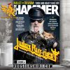 Quality Judas Purr-riest Rob Halford Metal Maniac Kitten Lover In Metal Hammer Magazine Poster Canvas