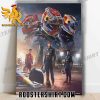 Quality Max Verstappen And Sergio Perez And Charles Leclerc Saudi Arabian GP 2024 Poster Canvas