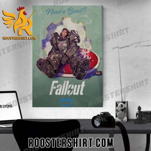 Quality Maximus Need A Boost New Poster For The Fallout Series Premieres April 12 Poster Canvas
