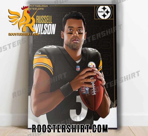 Quality Russell Wilson Intends To Sign With The Pittsburgh Steelers Poster Canvas