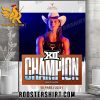 Quality Texas Longhorns Women’s Swimming And Diving Grace Cooper Wins Her Fourth Straight Big 12 Crown In The 50 Free Poster Canvas