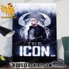 Quality The Icon Sting AEW Final Match Poster Canvas