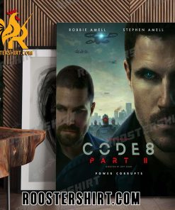 Robbie Amell And Stephen Amell In Code 8 Part 2 Poster Canvas