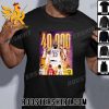 THE FIRST PLAYER TO EVER SCORE 40K POINTS IN NBA HISTORY LEBRON JAMES T-SHIRT