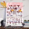 W Gold Cup Champions 2024 US Womens National Soccer Team Poster Canvas