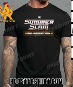 WWE Summer Slam Cleveland 2024 Logo New T-Shirt