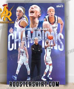 Welcome To 2024 Big East Champions Is UConn Huskies Womens Basketball Poster Canvas