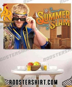 Welcome To 2024 Summer Slam will be held at the Cleveland Browns Stadium Logan Paul Poster Canvas